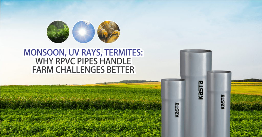 Why RPVC Pipes Handle Farm Challenges Better